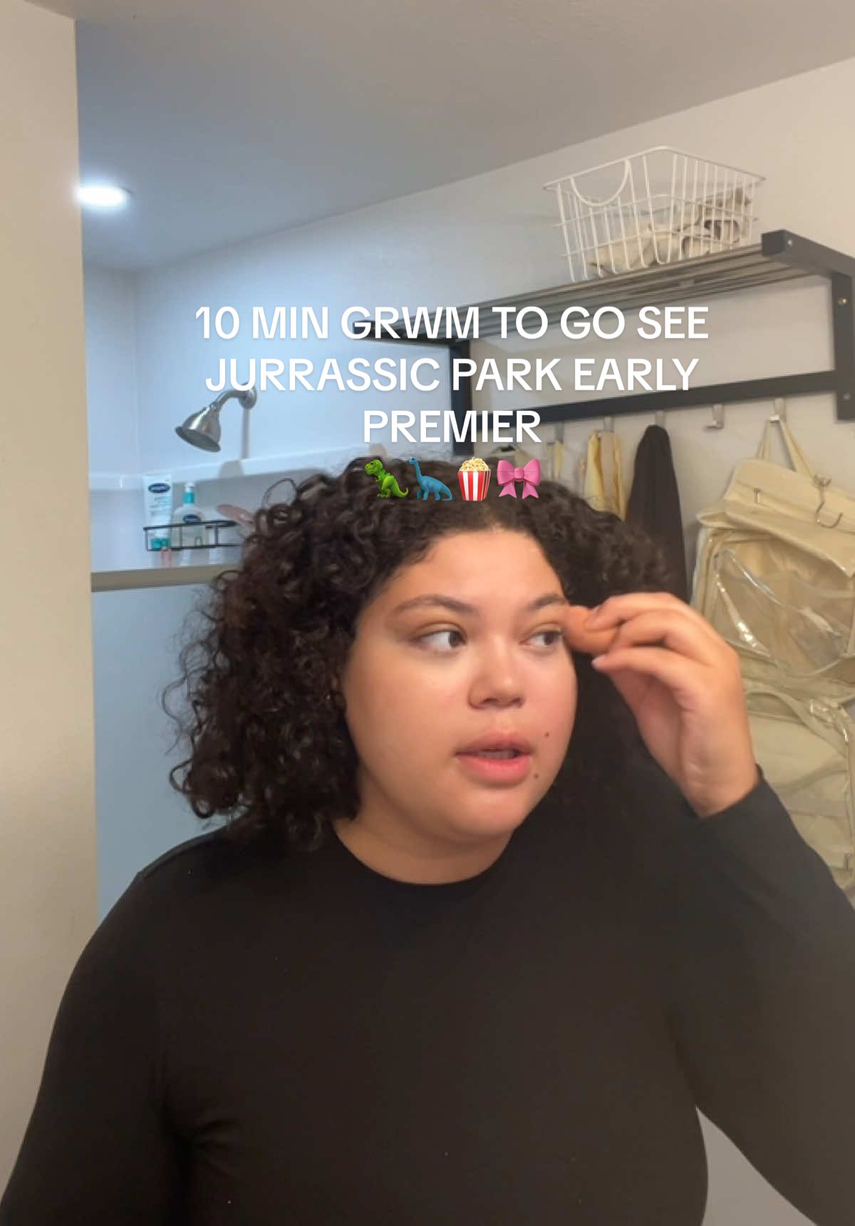 TikTok post by @eneabm for Hawaiian Tropic. Caption reads: [...] @Maybelline NY @Hawaiian Tropic @Vacation....