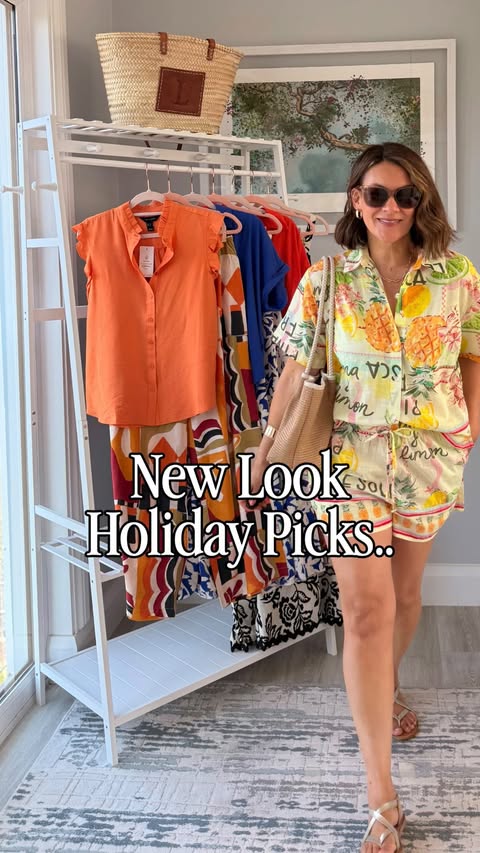 Instagram post by @oh.my.style_ for New Look. Caption reads: [...] For reference I’m 5’2.5” and wear: All NEW....