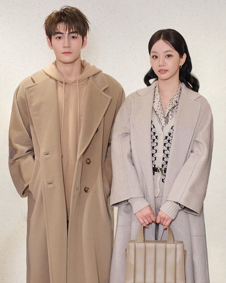 Instagram post by @jeffreyngai for Max Mara. Caption reads: with my timeless Max Mara, the iconic CAMEL....