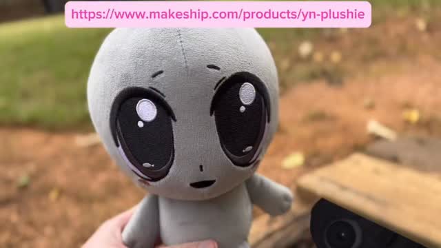 Instagram post by @weeweepiss for Makeship. Caption reads: You’re a marketable plushie 🥹 #weeweepiss #aot....