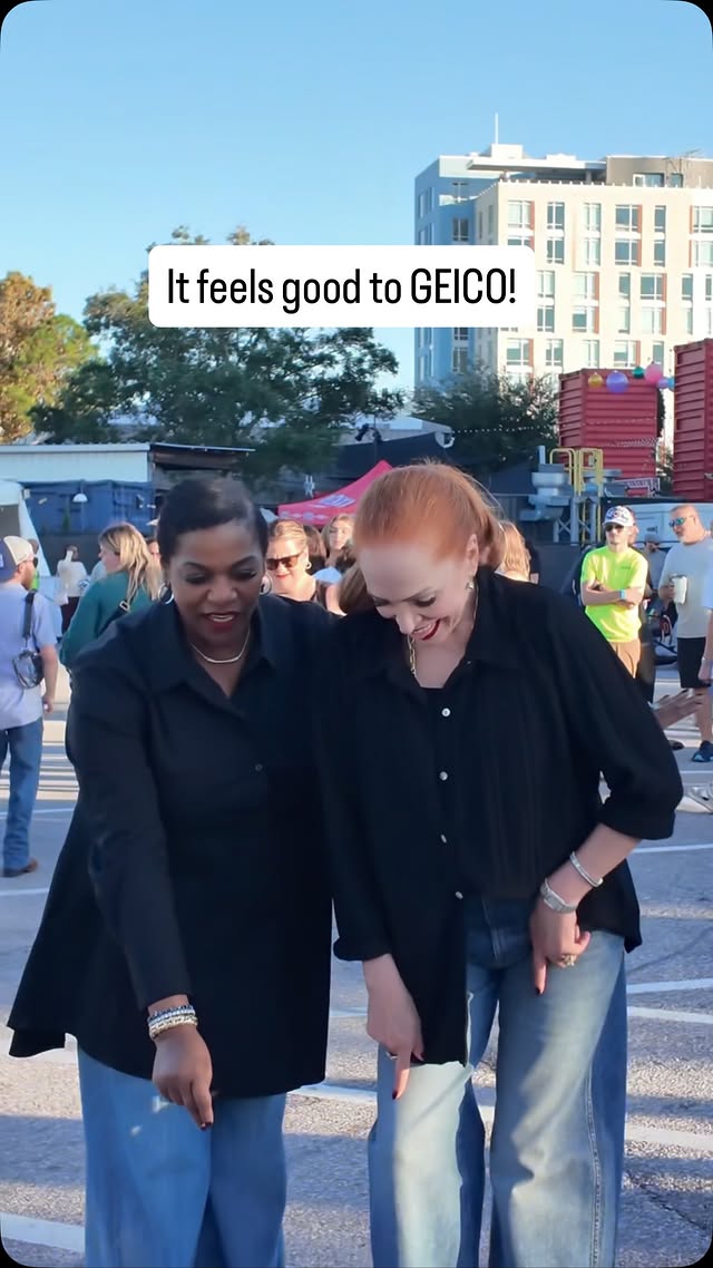 Instagram post by @tracie_and_cheryl for iHeartRadio. Caption reads: Still smiling thinking about this day. Great....