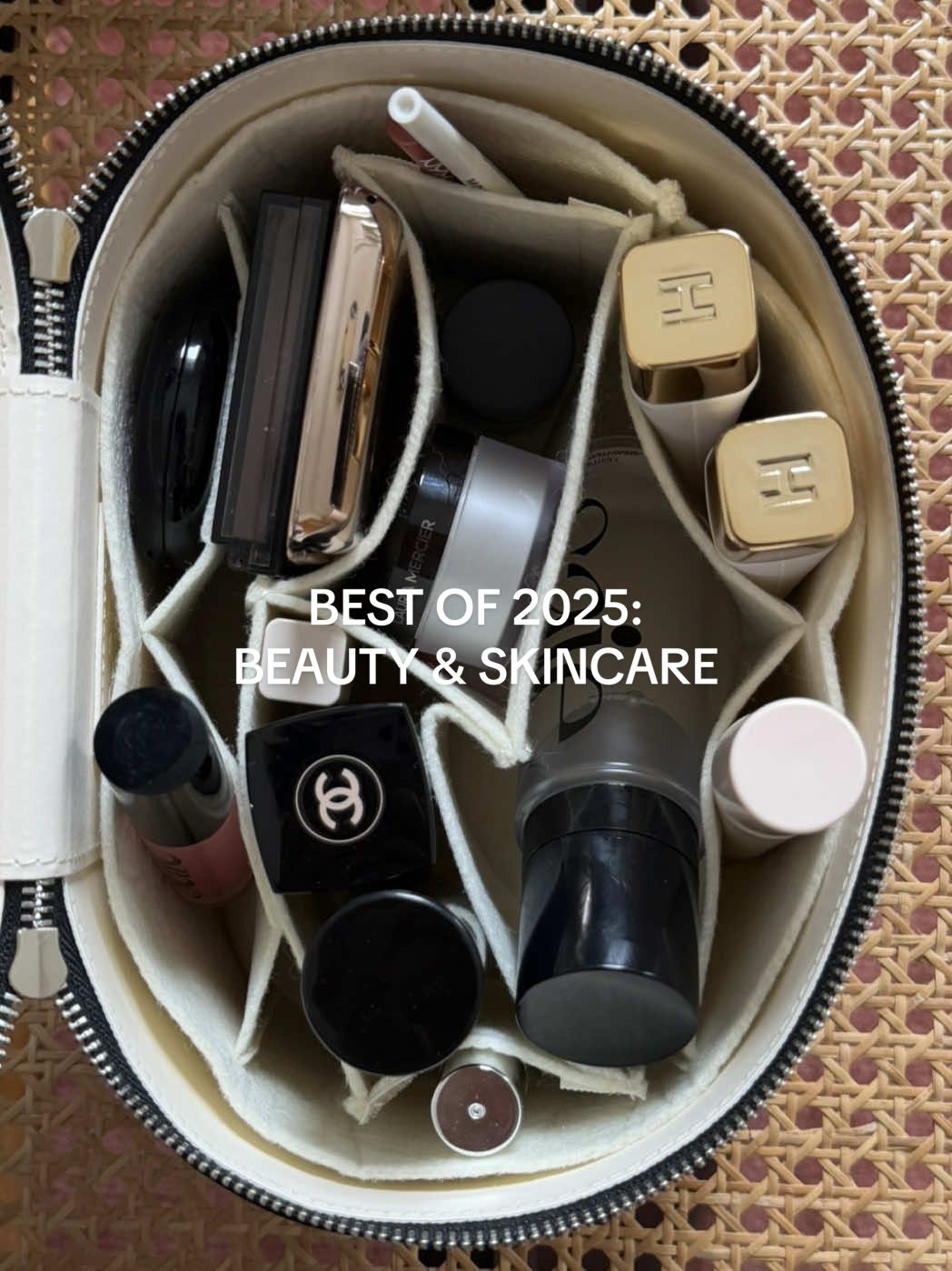 TikTok post by @theedwardpark for SkinCeuticals. Caption reads: These are my beauty and skincare favorites of....