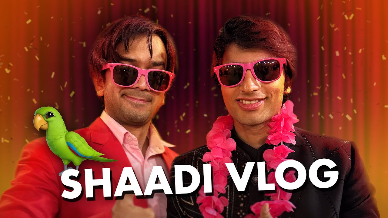 YouTube post by @HiSaimanSays for Odoo. Caption reads: Shaadi me POPAT ho gaya 😳 ft. Sourav Joshi.