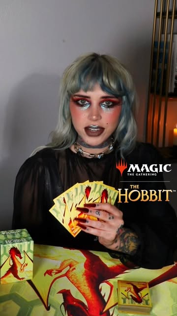 Instagram post by @dodgygrl for Magic: The Gathering. Caption reads: [...] of high quality and whimsical Magic: The....