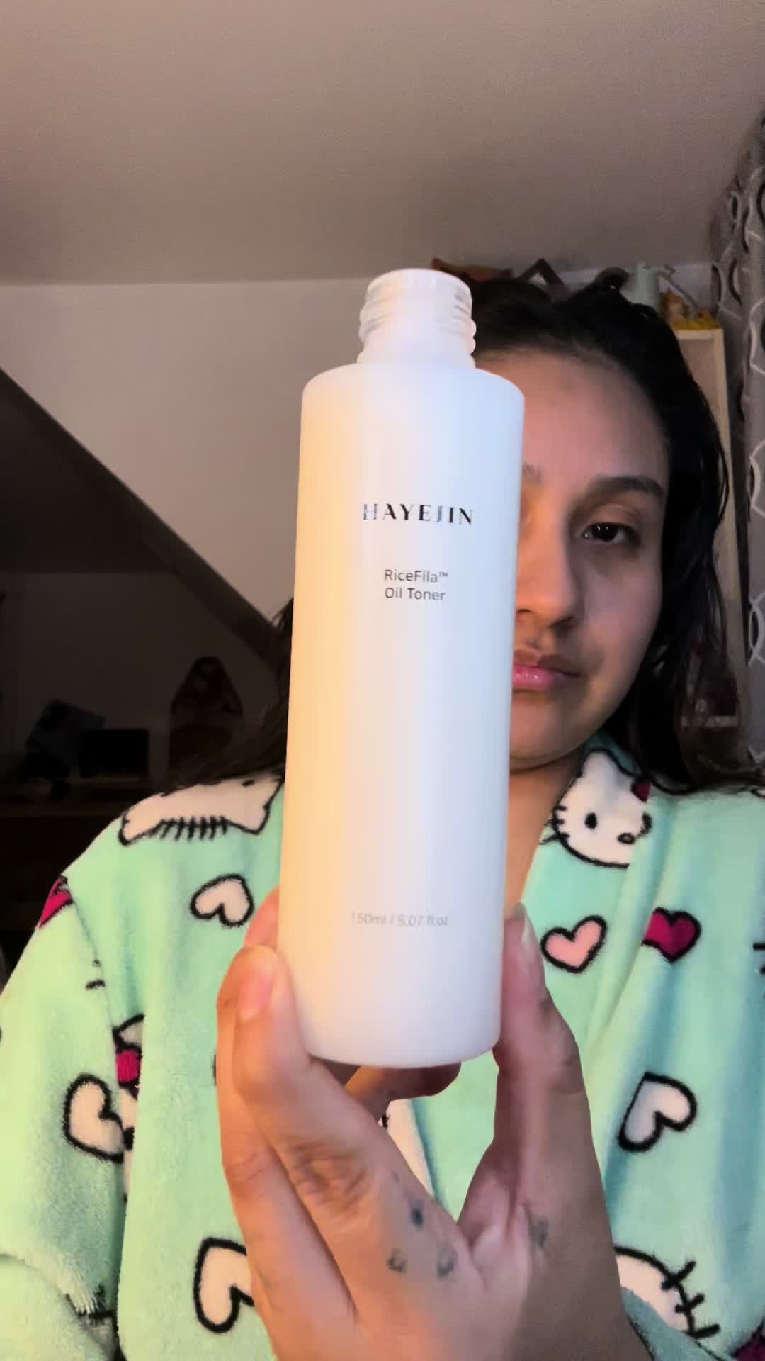 TikTok post by @katalinacmakeup for PicketPlay Shop. Caption reads: @PicketPlay Shop #glassskin #skincare....