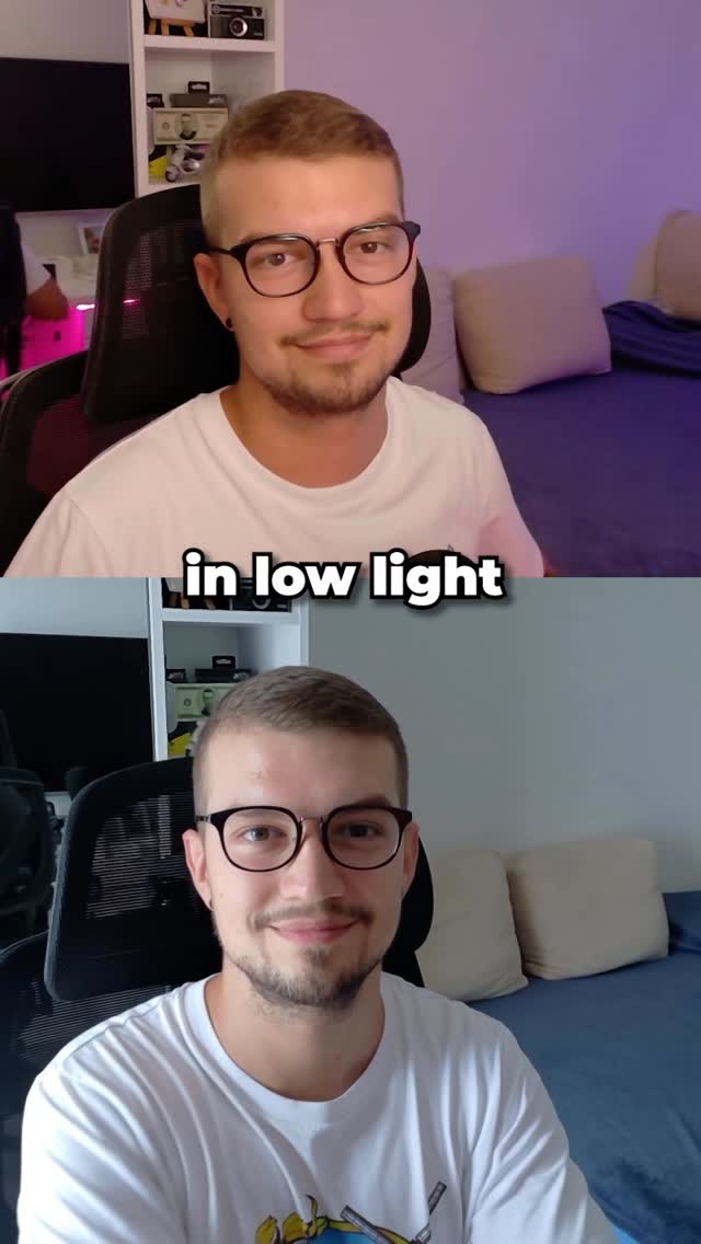 Instagram post by @agenterino for OBSBOT. Caption reads: The best budget friendly 4K PTZ Webcam @obsbot....