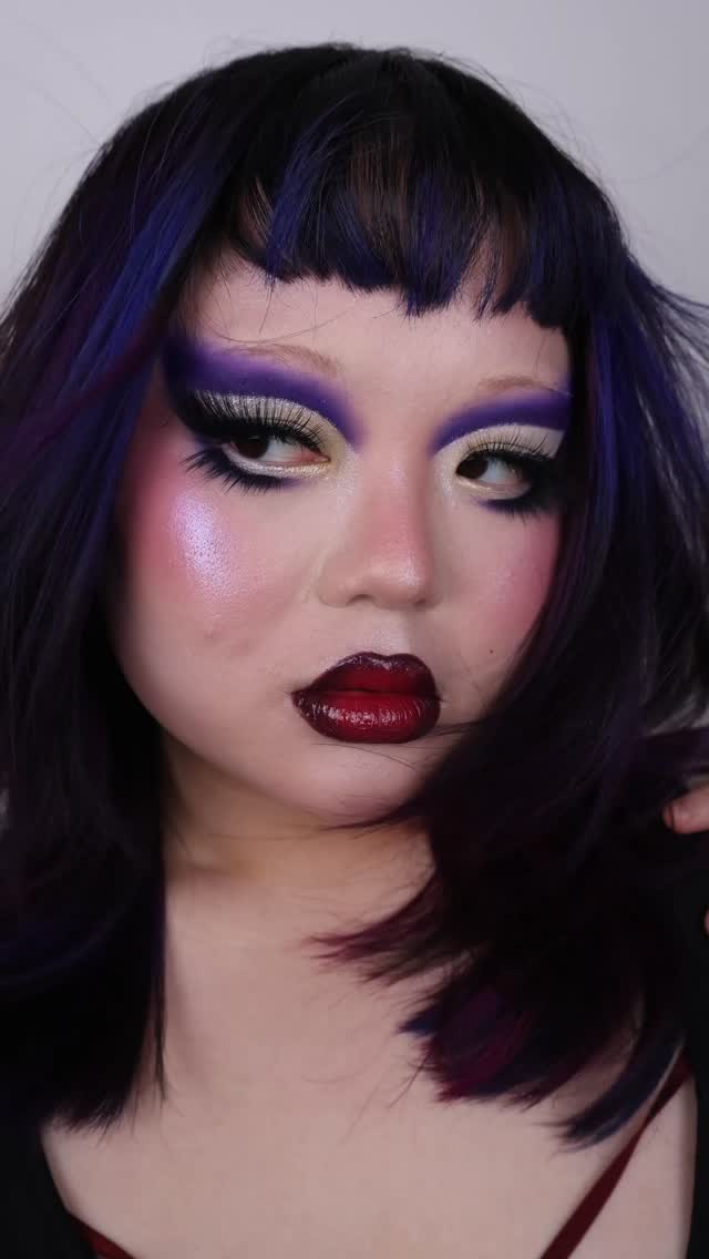 Instagram post by @onmayface for ColourPop. Caption reads: Giving you model with my double a-cup tits,....