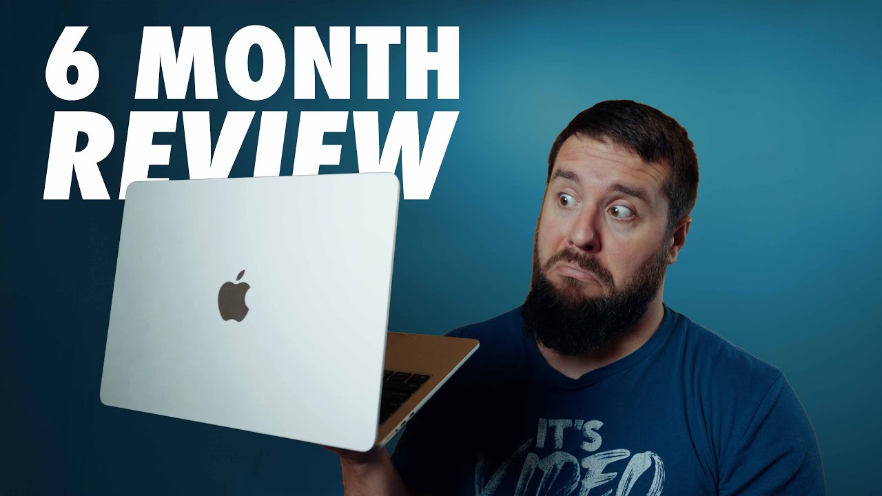 YouTube post by @whoismatt for Kondor Blue. Caption reads: 6 Months With MacBook Air M4 for Video Editing:....