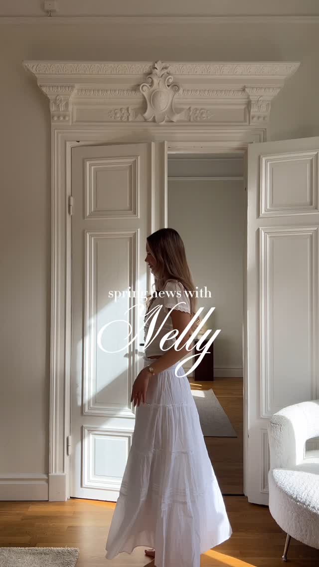 Instagram post by @emmygunn for Nelly. Caption reads: Ad @nellycom | Spring news with Nelly 🤍

EMMY20....
