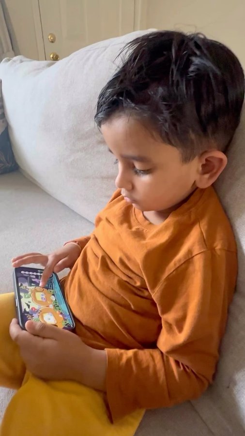 Instagram post by @marvelmom1 for Moshi Kids. Caption reads: Introducing Moshi kids App, It is a child-centered....