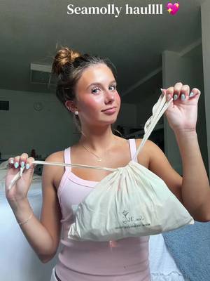 TikTok post by @clairesecret46 for Seamolly. Caption reads: [...] off!! Everything linked in bio!! 💖....