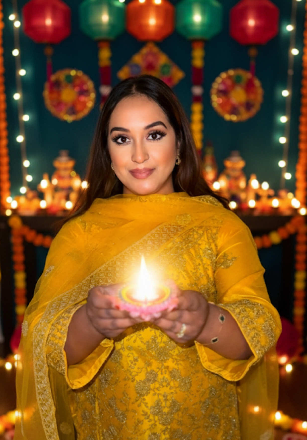 TikTok post by @ri1ya for Shan Foods. Caption reads: [...] be bursting with flavour thanks to @Shan....