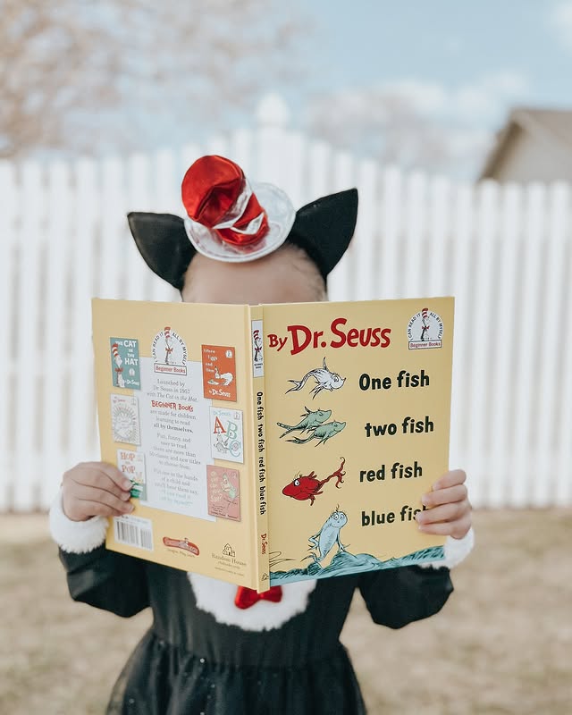 Instagram post by @lifeofetter for FUN.com. Caption reads: Happy Birthday to the legend, @drseuss ✨ And that....