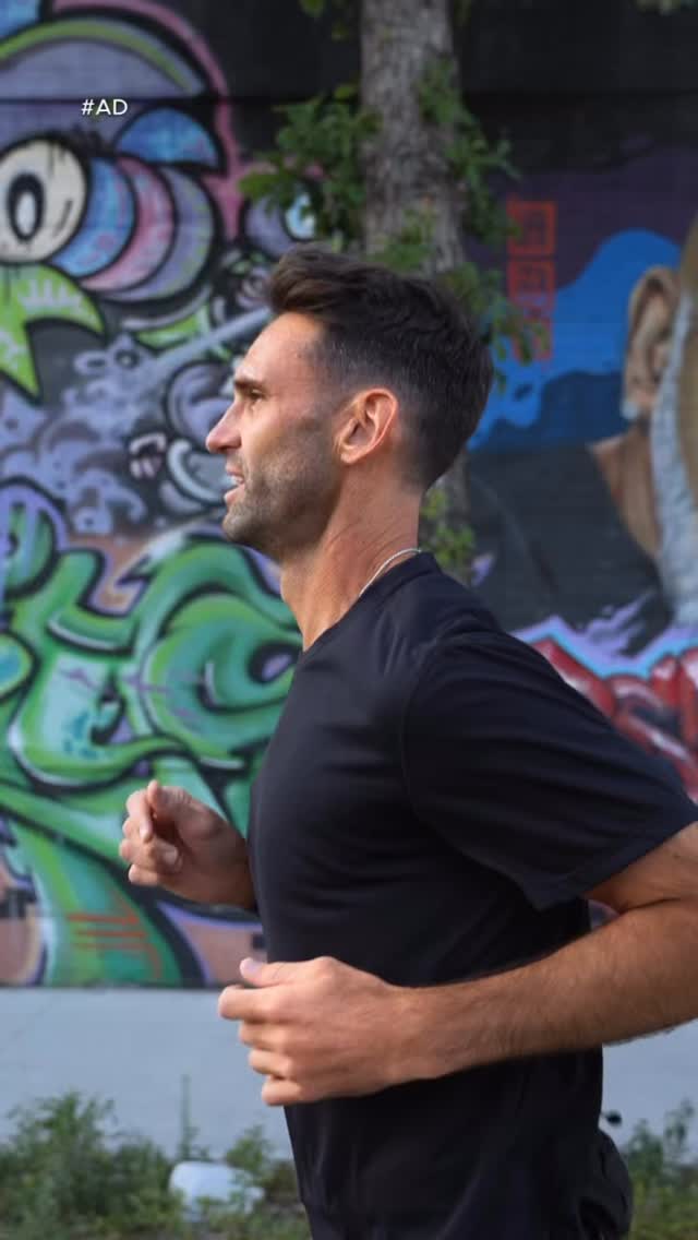 Instagram post by @carlradke for Samsung Mobile USA. Caption reads: #ad Run ready. Health locked in. With....
