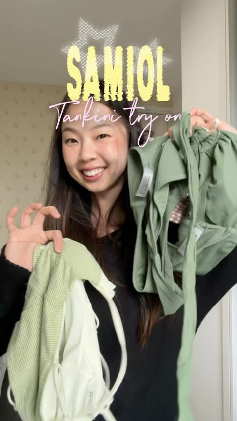 Instagram post by @shermynnnn for Samiol. Caption reads: [...] I think I’m ready for summer 👙☀️....
