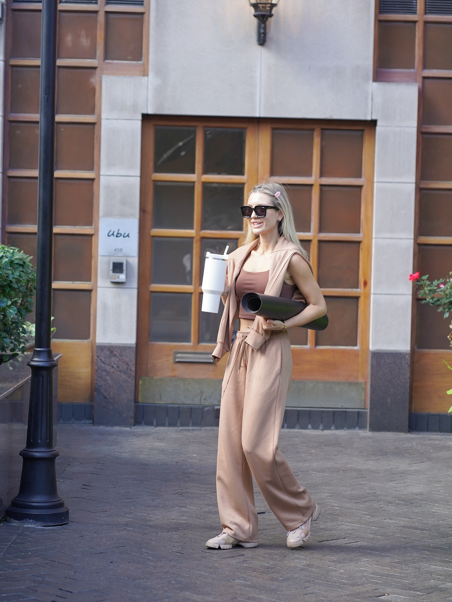 Instagram post by @tatianadrodionova for Pinspark. Caption reads: From PINSPARK’s pop-up to exploring Manhattan....