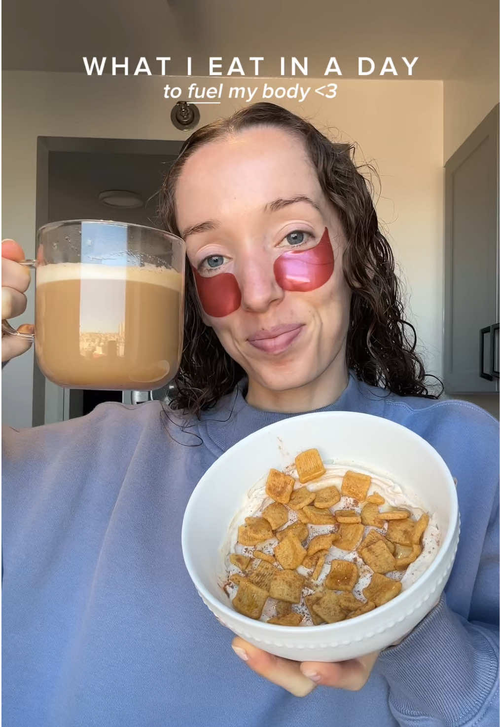 TikTok post by @samgbrady for ALOHA. Caption reads: [...] 👩‍🍳🍝 @Catalina Crunch @Be Amazing @ALOHA....