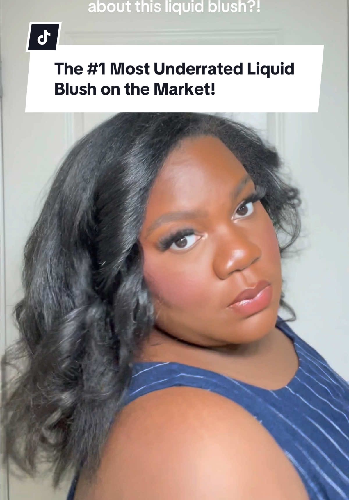 TikTok post by @thenotoriousnef for Alamar Cosmetics. Caption reads: [...] literally NO ONE talking about this Alamar....