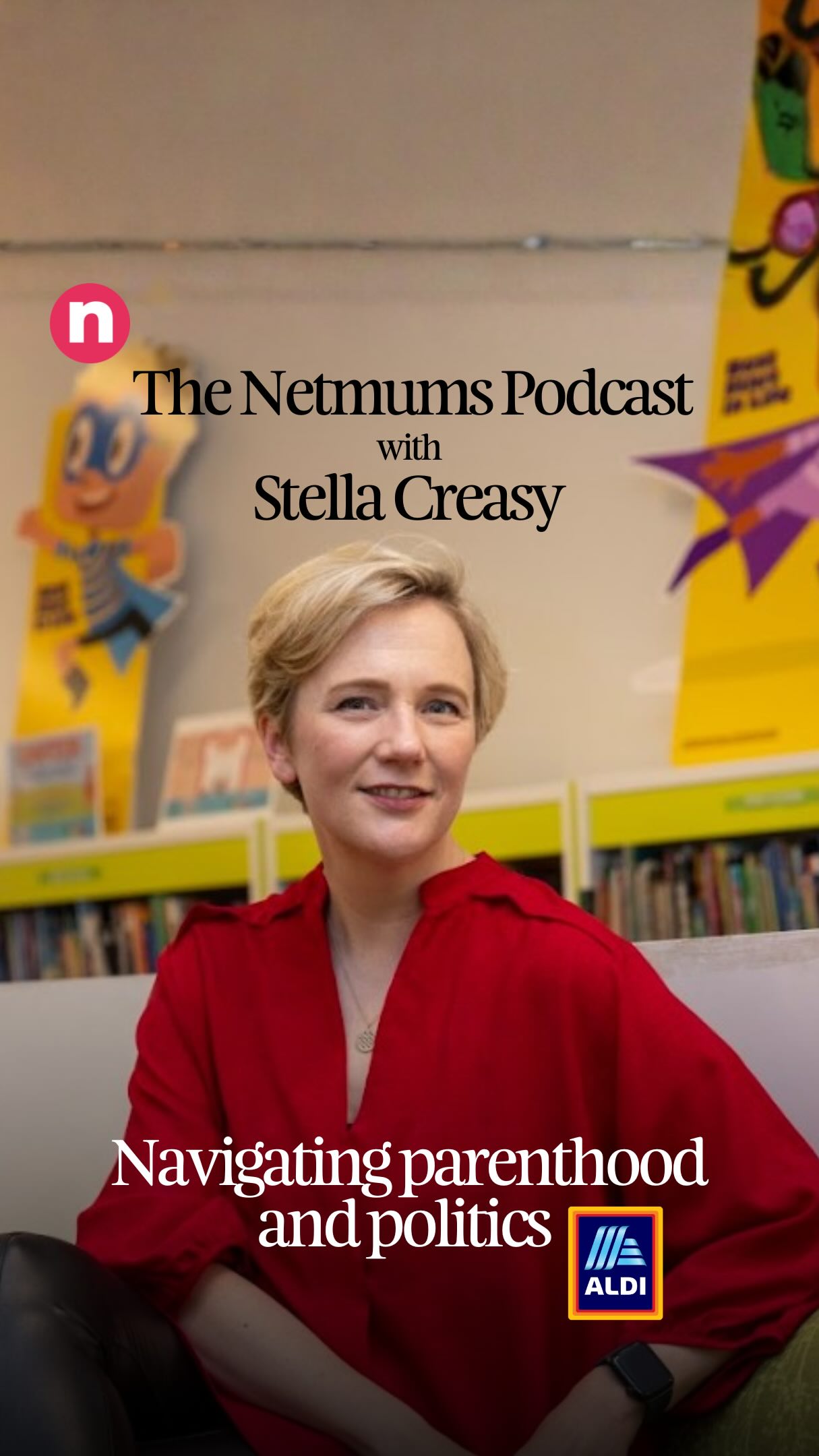 Instagram post by @stellacreasy for Netmums. Caption reads: [...] them.’

In this powerful episode of the....