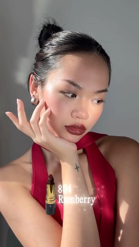 Instagram post by @alyssasa for Revlon. Caption reads: a @revlonmy shade for every one of my....