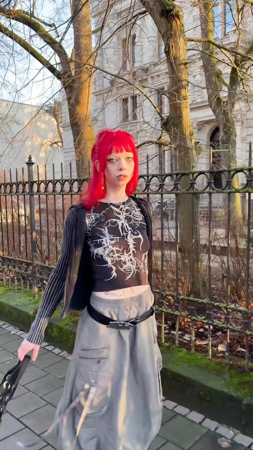 Instagram post by @r0ttenxangel for Minga London. Caption reads: [...] days and cute clothes from @mingalondon 🌟🌟....