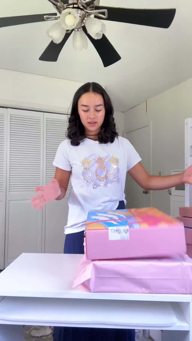 Instagram post by @justjulesog for PINK PALM PUFF. Caption reads: #sponsor Am I dreaming? 🥹🙌🏼 TYSM @pinkpalmpuff....