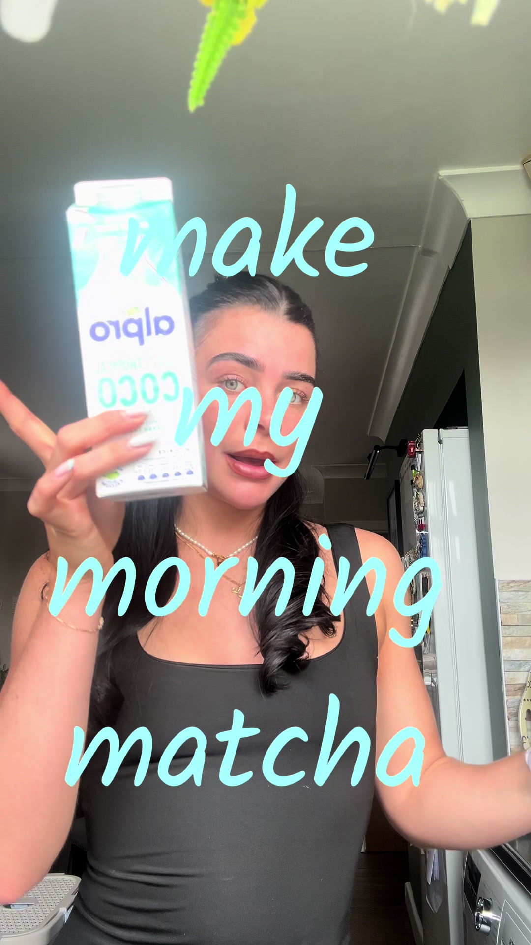 TikTok post by @sophmayfitt for PerfectTed. Caption reads: definitely try the coconut milk @PerfectTed....