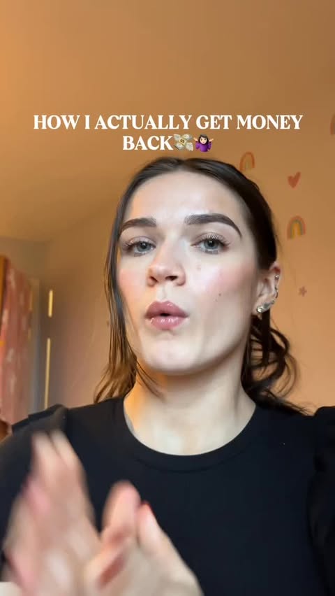 Instagram post by @sianemilyyx for Rakuten. Caption reads: I get so many questions about CashBack and how it....