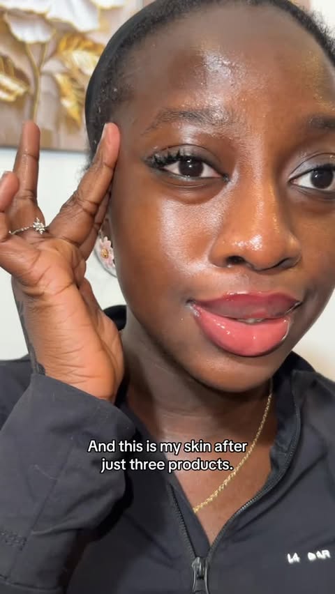 Instagram post by @spellmxo for APRILSKIN. Caption reads: @aprilskin_global #aprilskin #howtogetglowyskin....