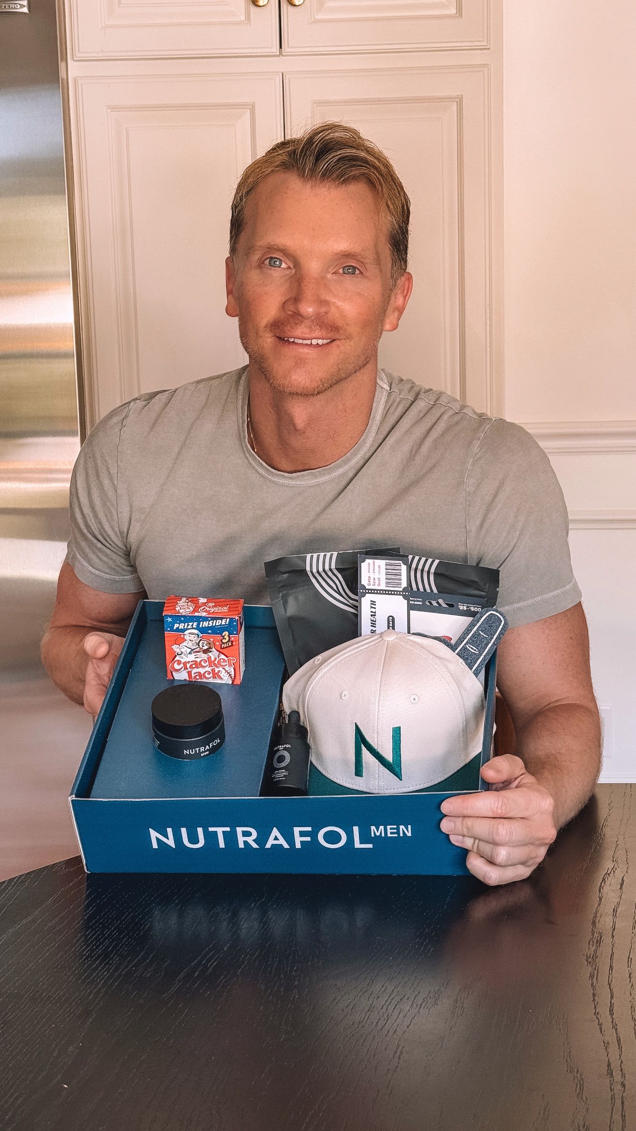 Instagram post by @_mattconrad_ for Nutrafol. Caption reads: @nutrafolmen is now the official partner of the....