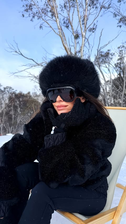 Instagram post by @rozalia_russian for NET-A-PORTER. Caption reads: [...] these Phoebe Philo sunglasses from....