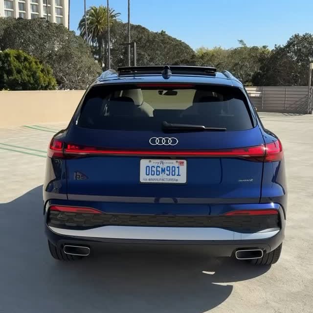 Instagram post by @redline_reviews for Audi USA. Caption reads: The best-selling vehicle for @audiusa in America,....