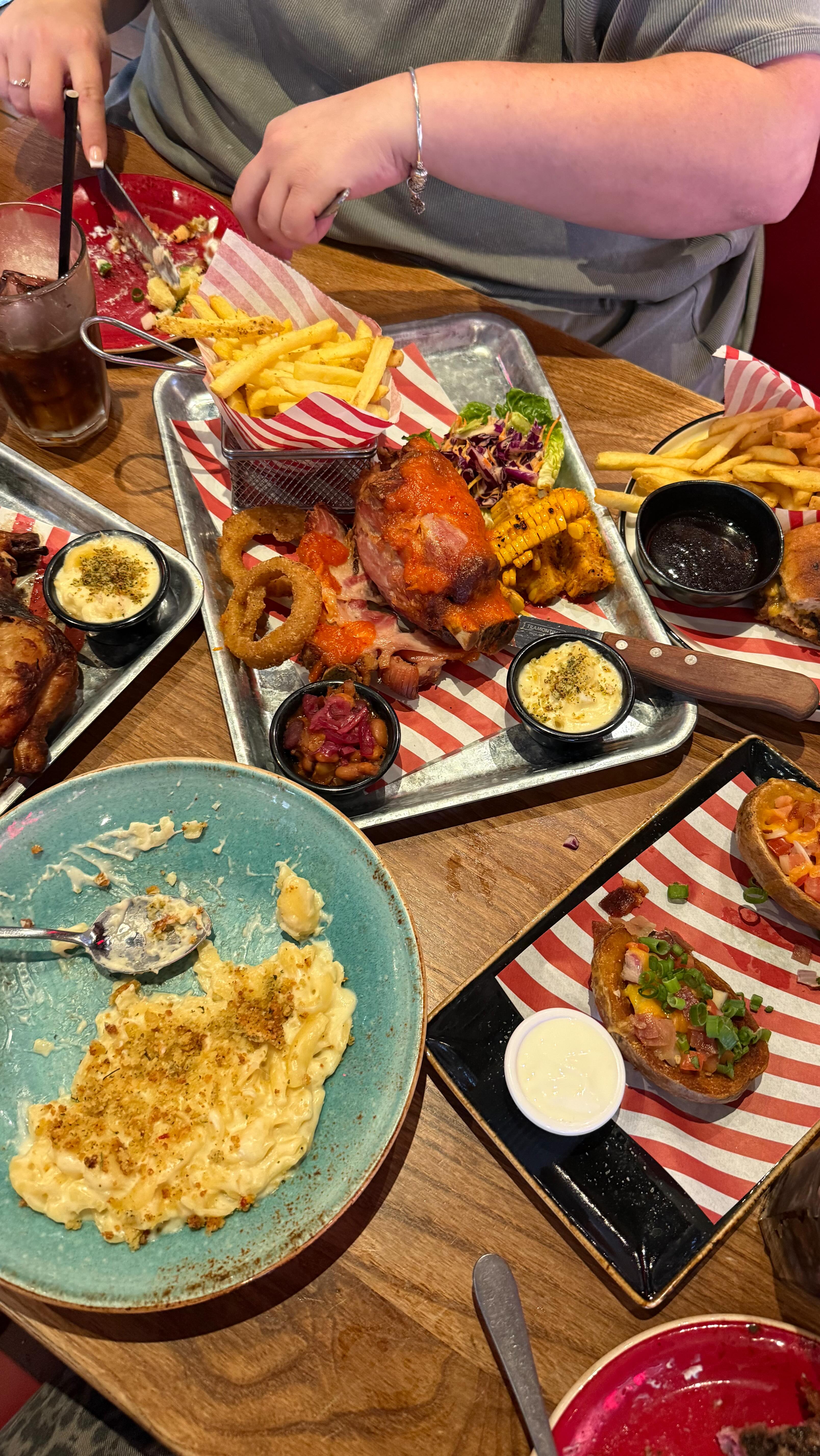 Instagram post by @newfoodspotteruk for TGI Fridays. Caption reads: @tgifridaysuk @junction27tgi is BACK — and it’s....