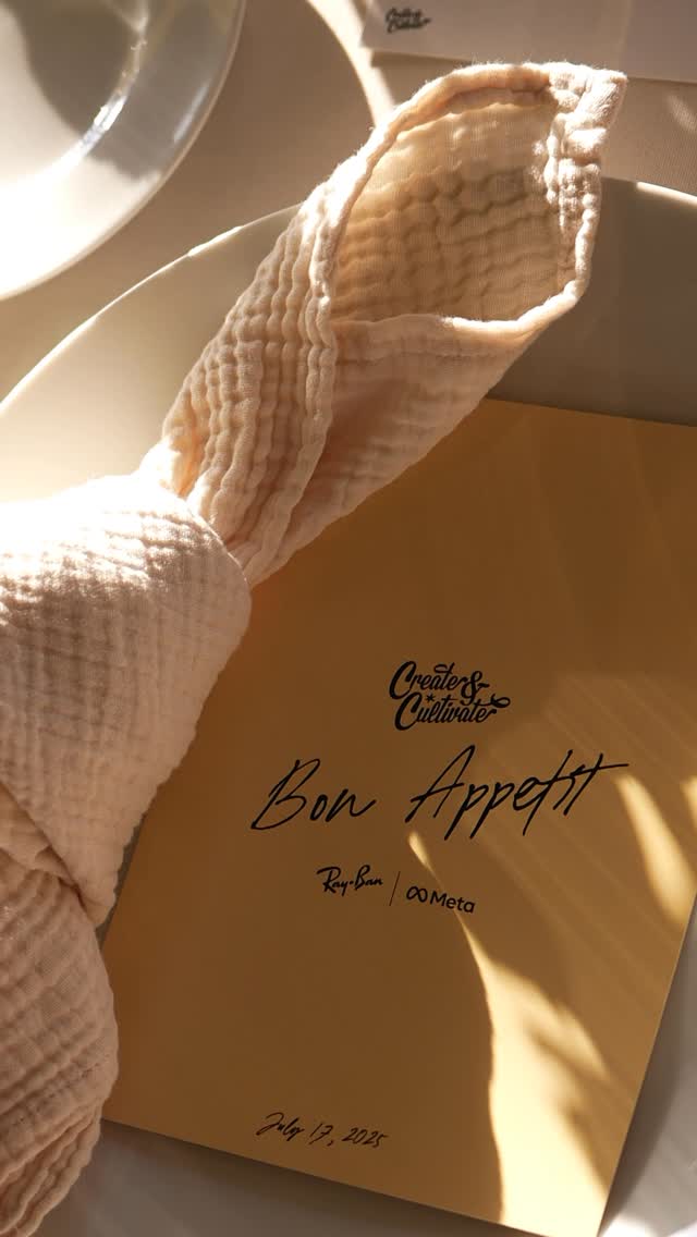 Instagram post by @marinaamiddleton for Create & Cultivate. Caption reads: Supper Club is coming to New York — November 14....