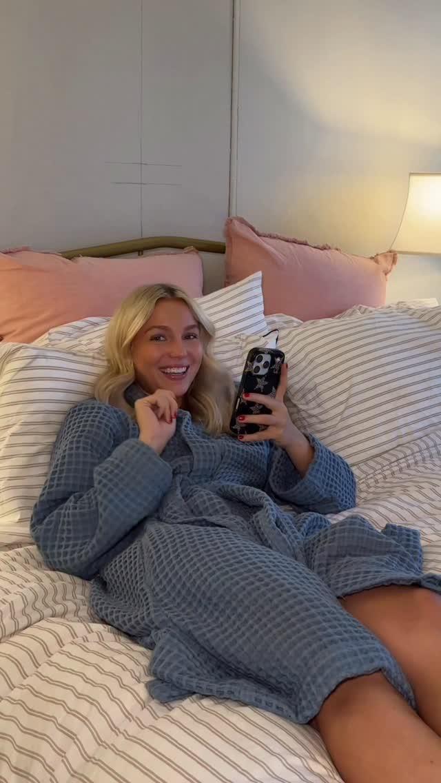 Instagram post by @grace.andrews for Bumble. Caption reads: Booked, busy, and still squeezing in a date? 💛....