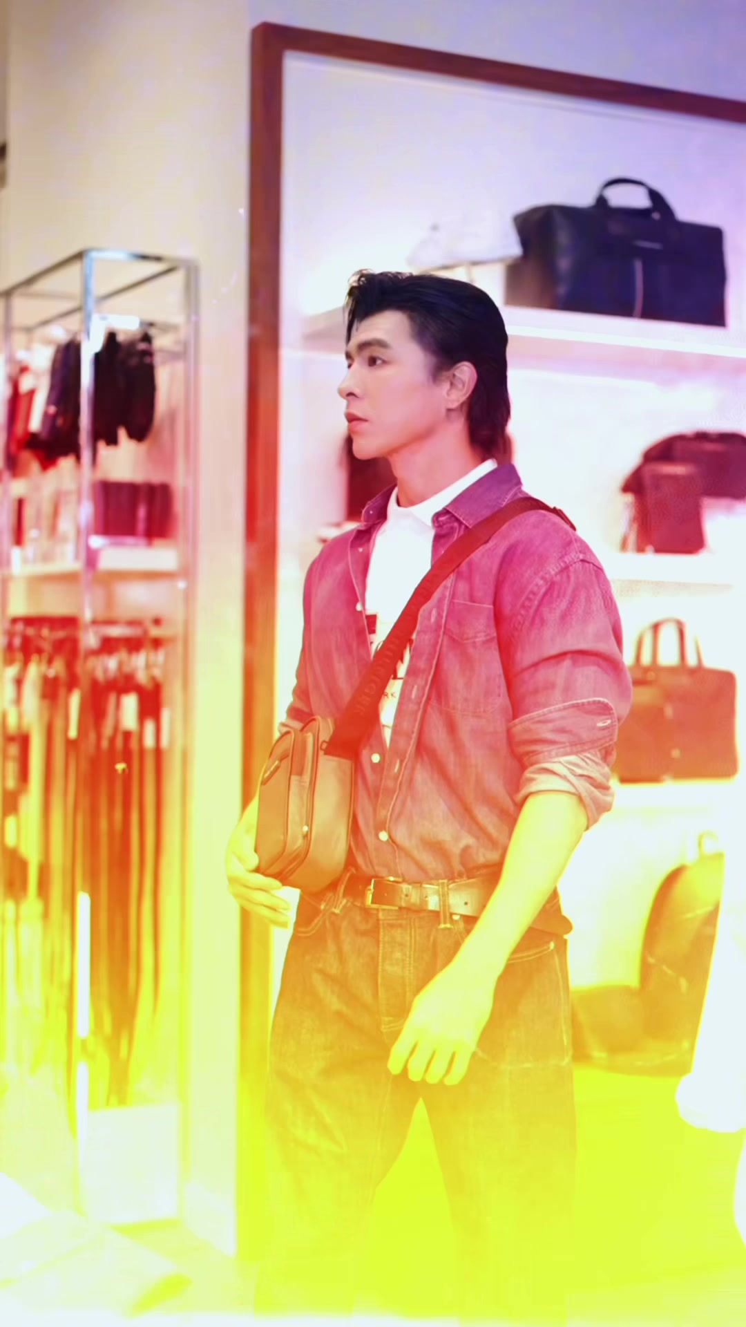 TikTok post by @huynguyen.3101 for Tommy Jeans. Caption reads: Preppy vibes with @Tommy Hilfiger #StevenNguyen....