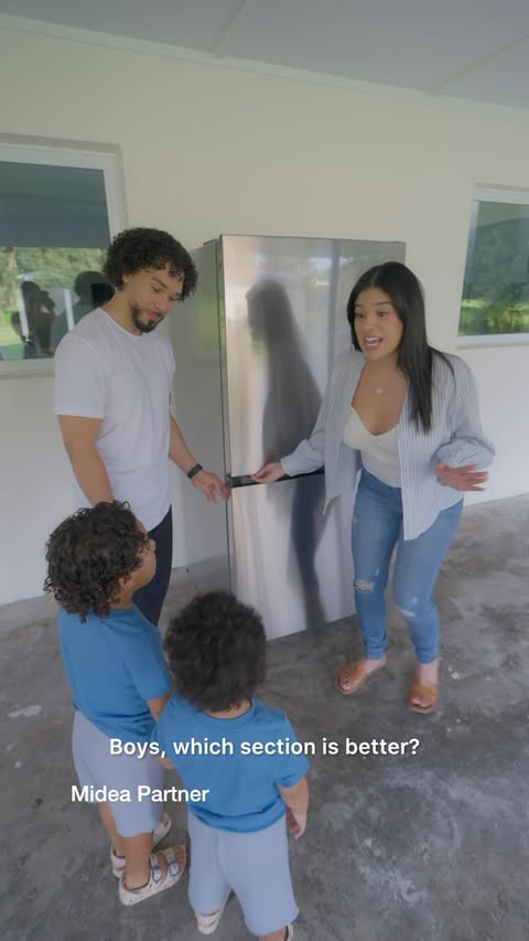 Instagram post by @antxana for Midea. Caption reads: [...] you both actually agree on? Hard. The Midea....