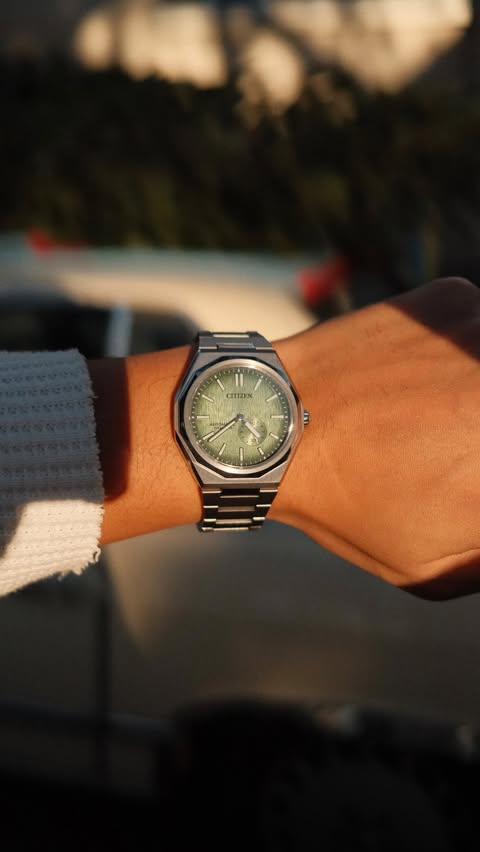 Instagram post by @tonytran for Citizen Watch. Caption reads: [...] with the Zenshin 60 Mechanical.....