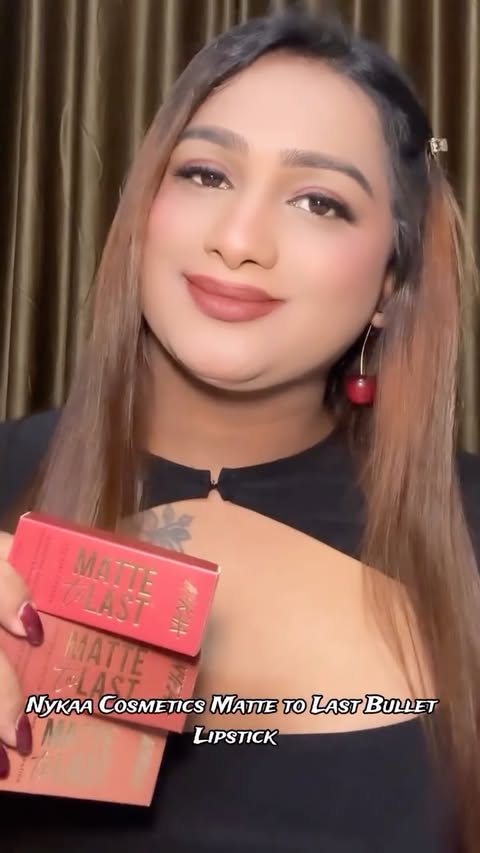 Instagram post by @its_deepika_077 for Nykaa Cosmetics. Caption reads: [...] have to mean uncomfortable. The Nykaa....