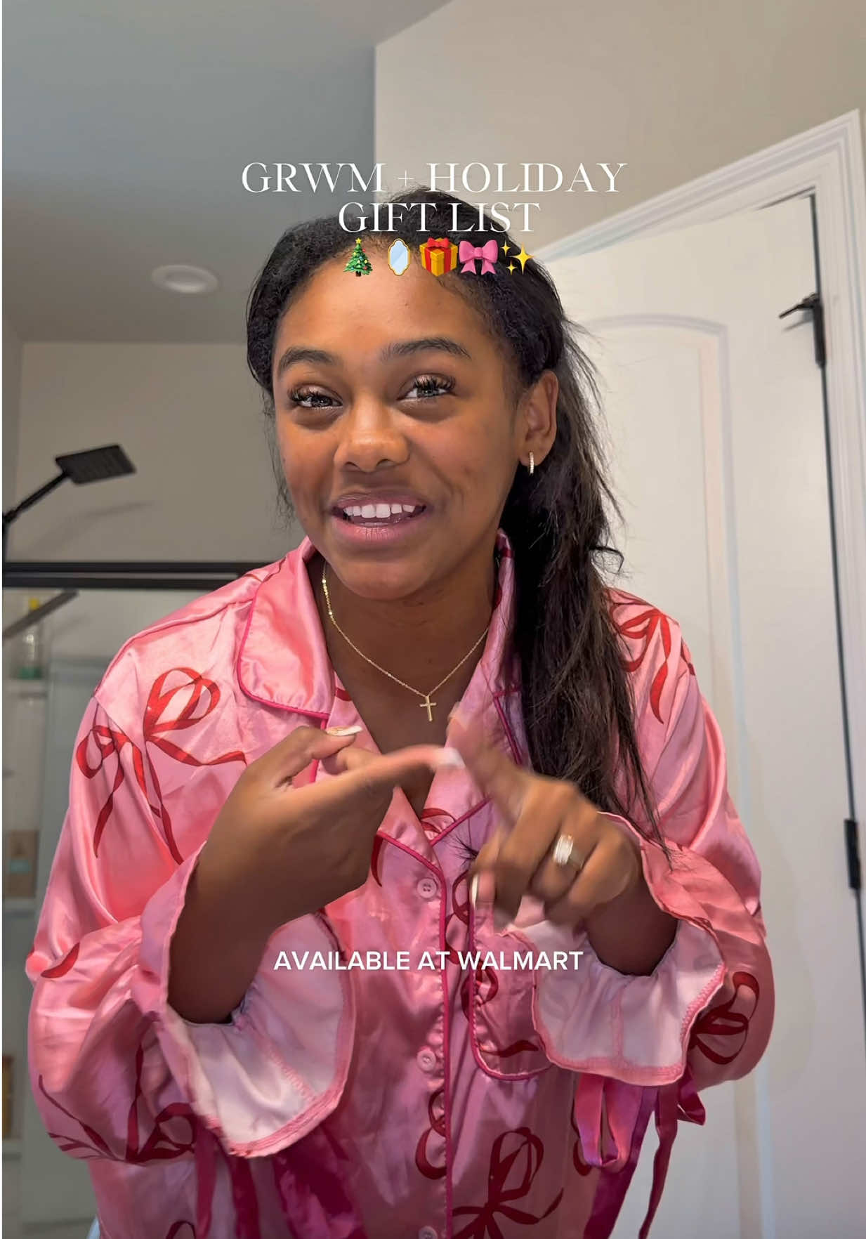 TikTok post by @iimlexiirose for Tangle Teezer. Caption reads: I have the ULTIMATE Holiday wishlist with @Tangle....