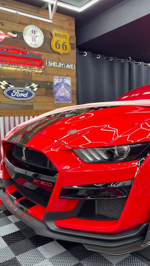 Instagram post by @theultimateshelby for BlackVue. Caption reads: [...] “theultimateshelby”

Gold....