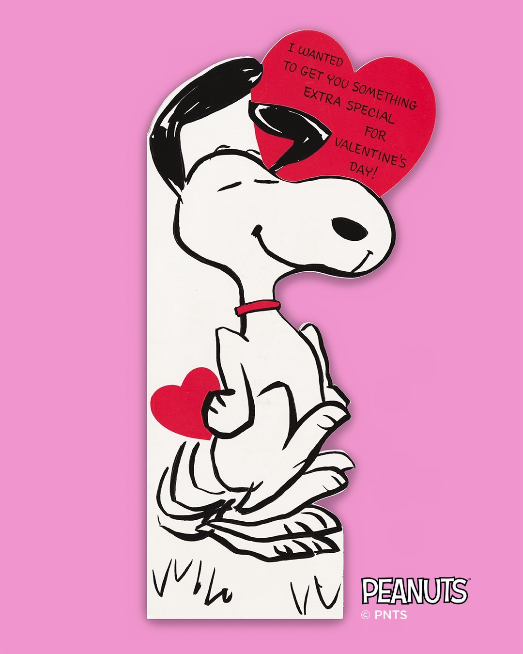 Instagram post by @snoopygrams for Hallmark. Caption reads: ​​We’re celebrating 75 years of Peanuts all year....