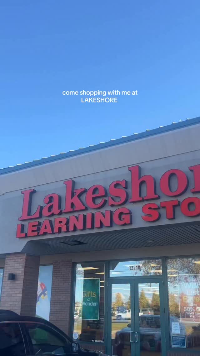 Instagram post by @ohheyms.a for Lakeshore Learning. Caption reads: [...] some of my teaching faves from....