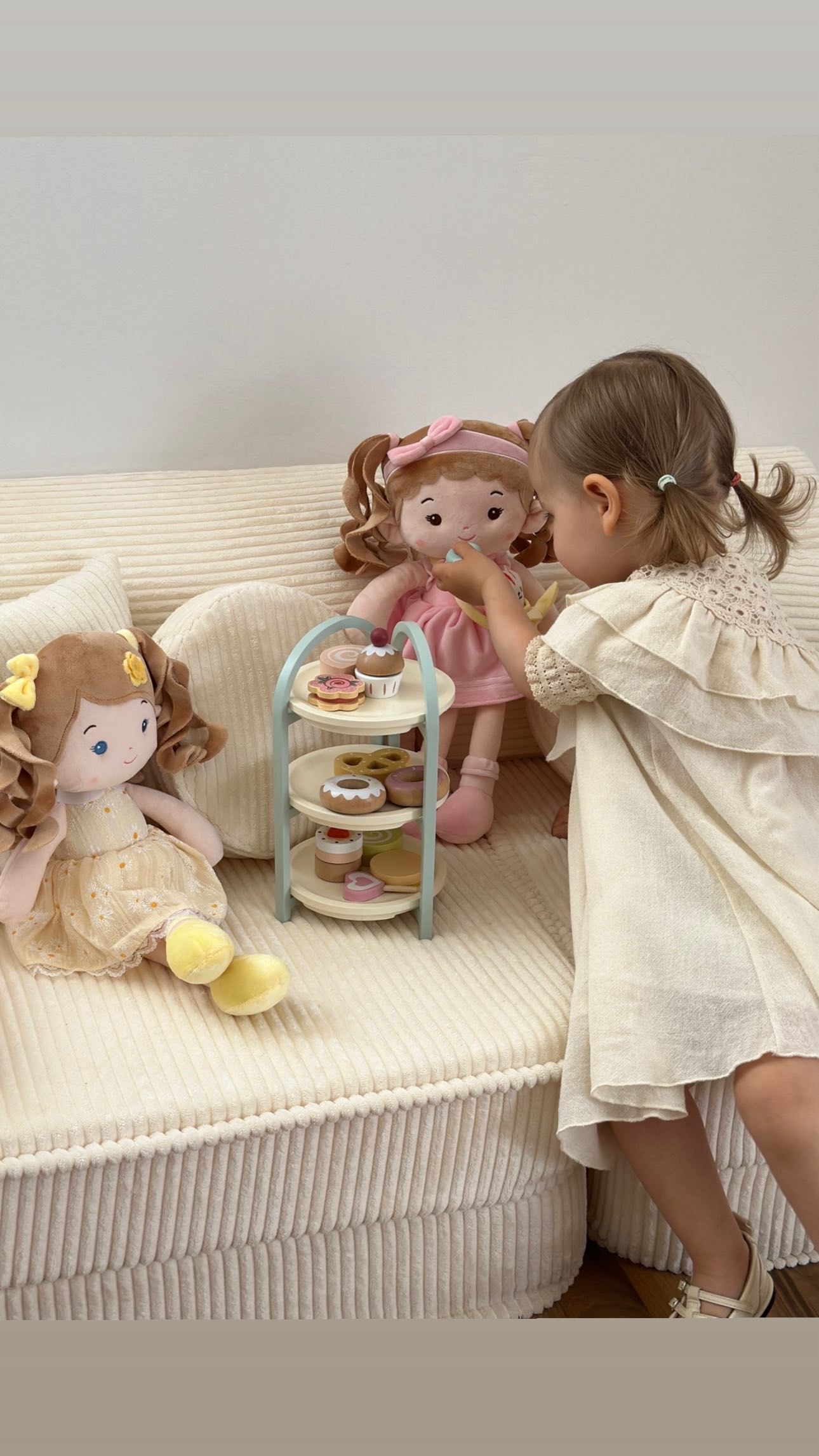 Instagram post by @liliana94deea for Leyadoll. Caption reads: How cute can these dolls from @leyadoll_com be? 🤍....