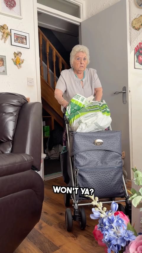 Instagram post by @grimegran for Asda. Caption reads: [...] it's got to be done properly. Thanks @asda....