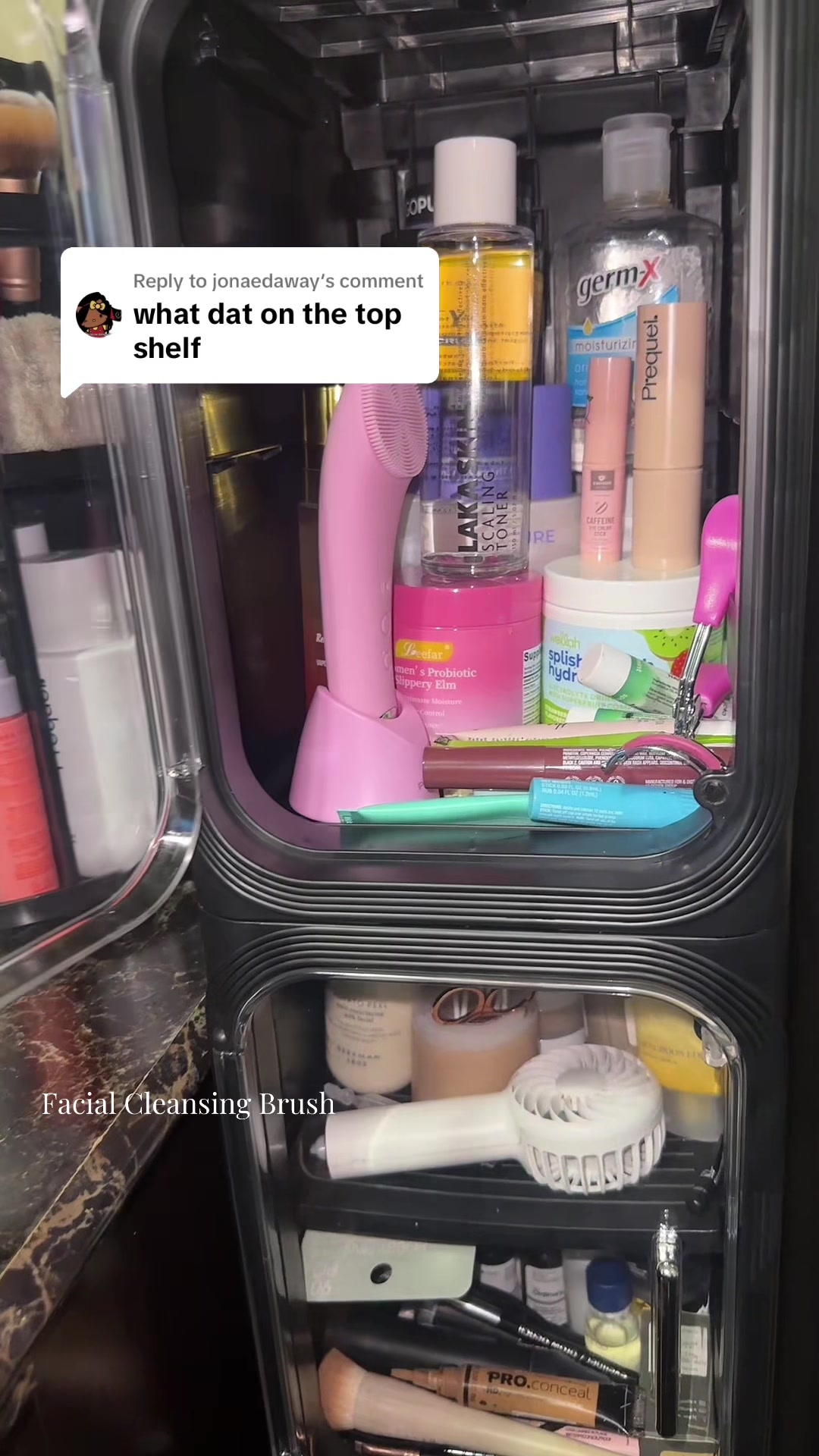 TikTok post by @tomekiaramsey1 for Pritech US. Caption reads: @Pritech-US #tiktokshopspringglowup #beautytok....