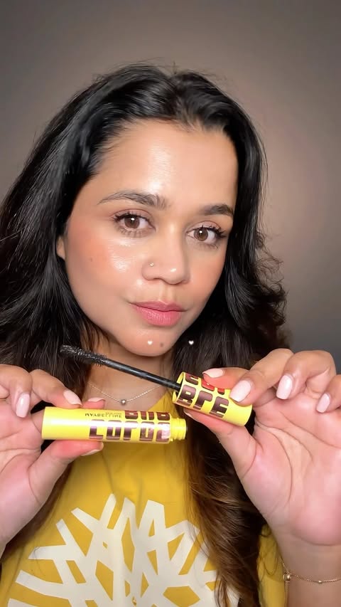 Instagram post by @taranum_sshahin for Maybelline New York. Caption reads: A blowout for your lashes? Say hello to Maybelline....