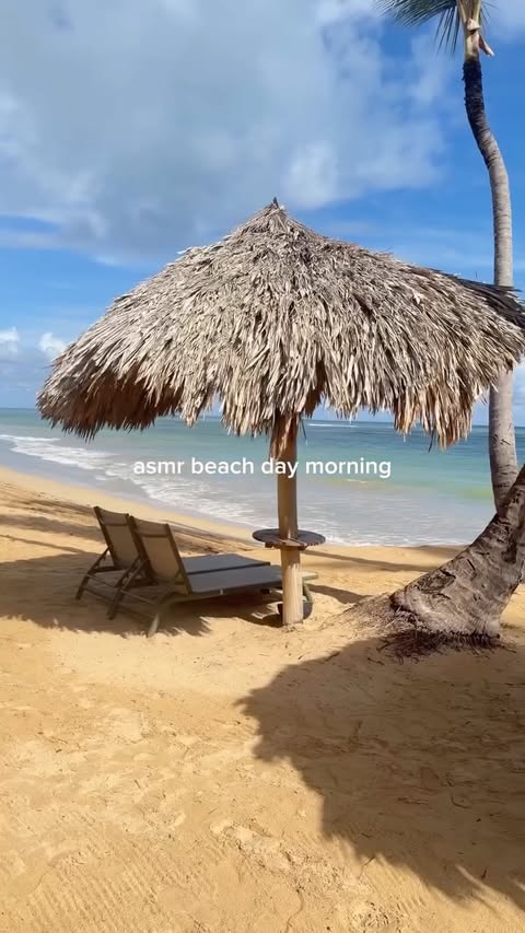 Instagram post by @galiciagordon for Axis-y. Caption reads: asmr beach day morning ft. @axisy_official 💚....
