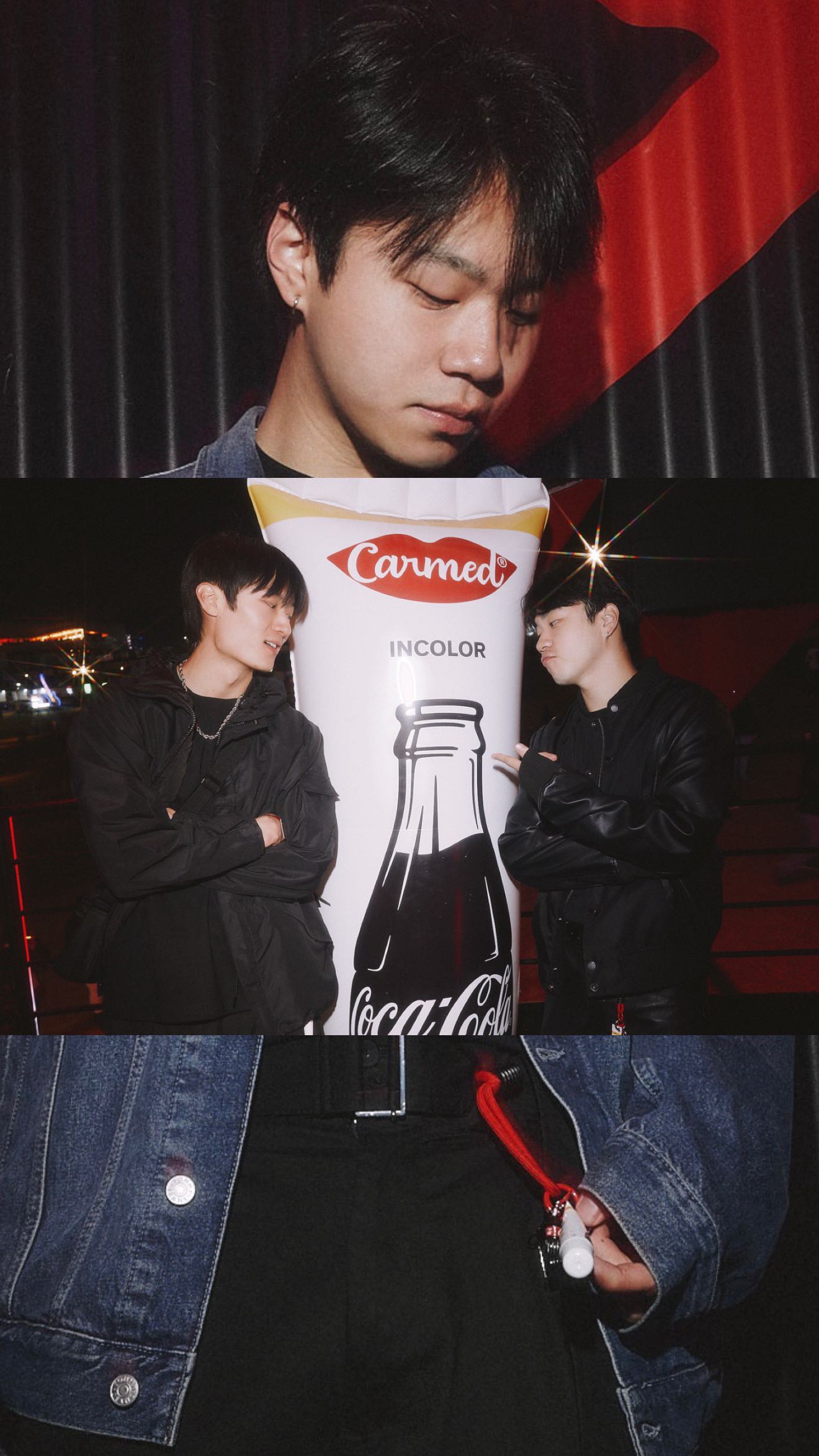 Instagram post by @allanjeon for Coca-Cola Brasil. Caption reads: Um elogio aqui, outro ali… no fim só precisava de....