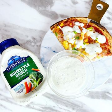 Instagram post by @thesavvyfashiongirl for Litehouse Foods. Caption reads: Are you ready for the Big Game?! Anyone else like....